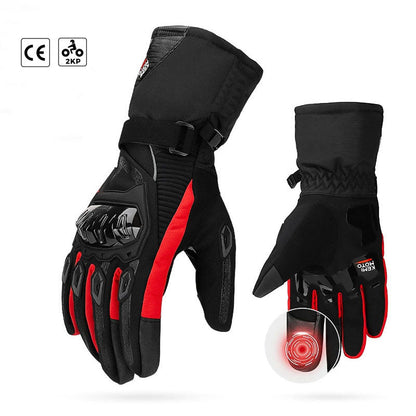Durable Insulated Motorcycle Gloves for Winter Riding