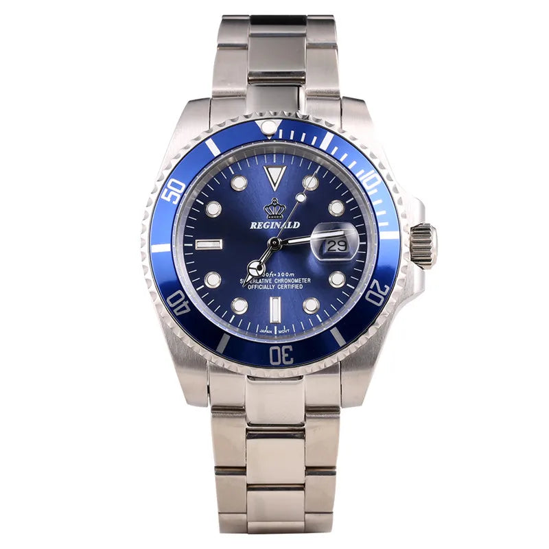 Classic Men's Stainless Steel Quartz Watch