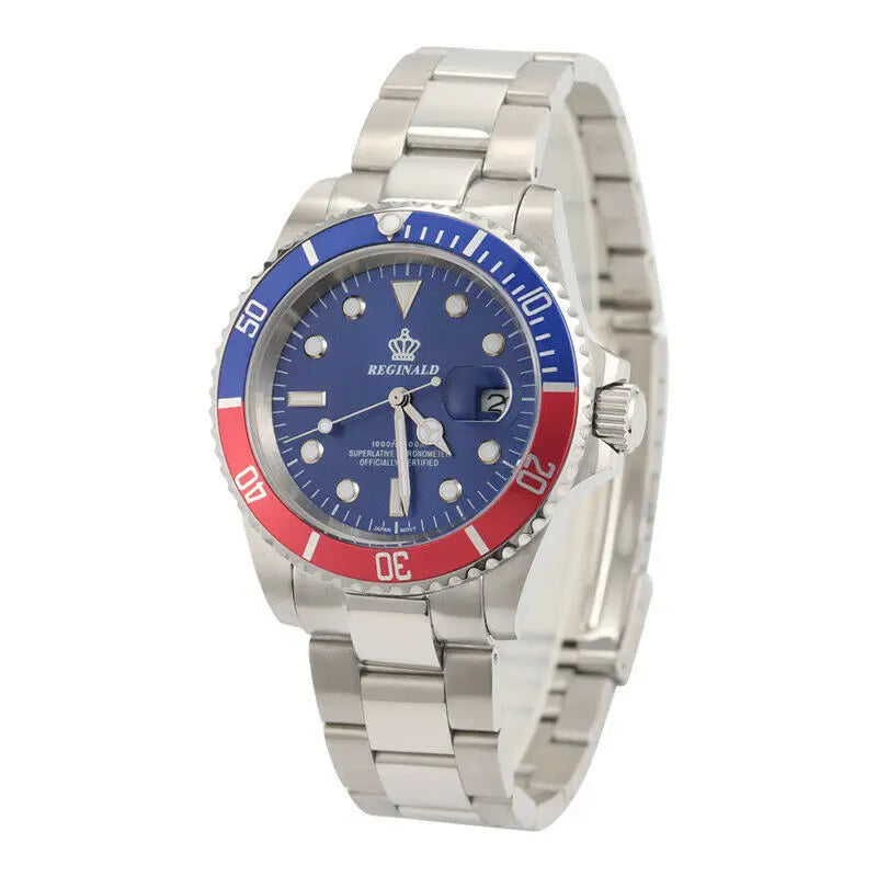 Classic Men's Stainless Steel Quartz Watch