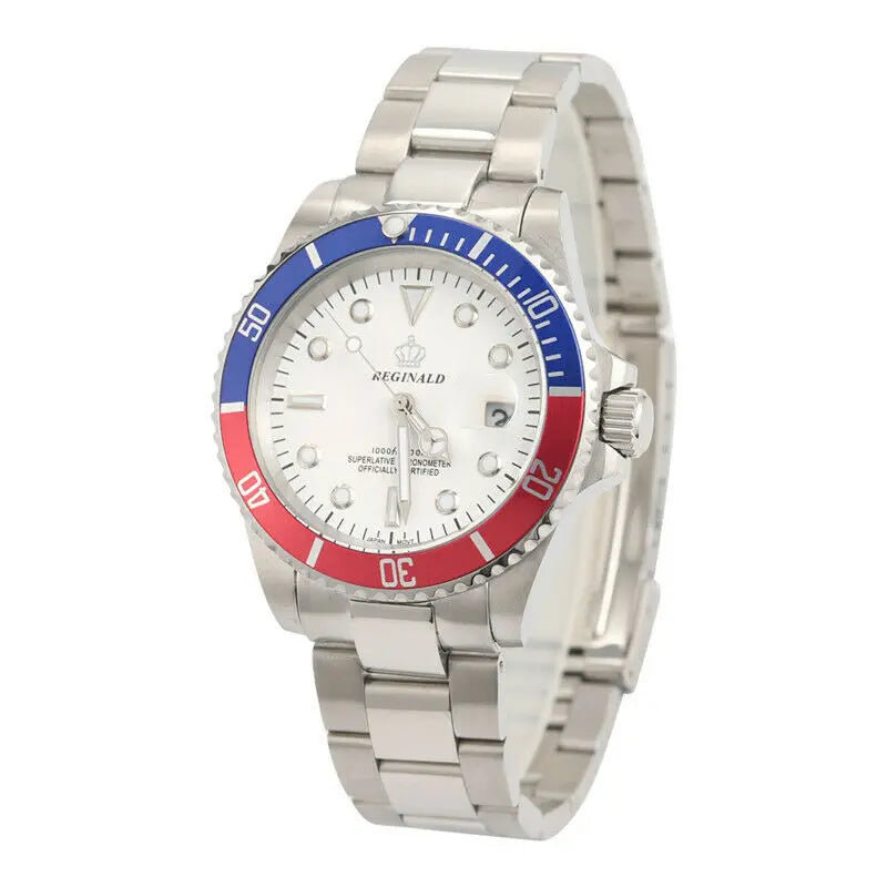 Classic Men's Stainless Steel Quartz Watch