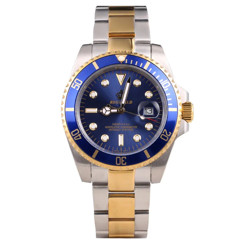 Classic Men's Stainless Steel Quartz Watch