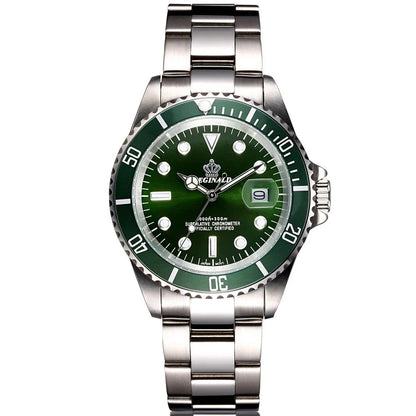 Classic Men's Stainless Steel Quartz Watch - Luxicro