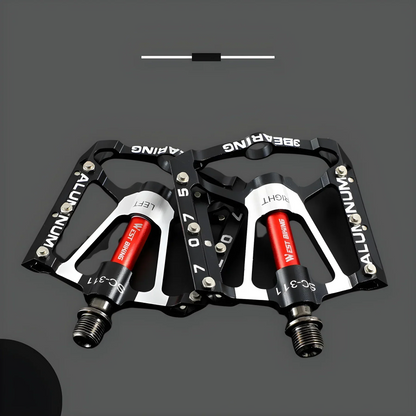 Lightweight Aluminum Bike Pedals with Grip - Luxicro