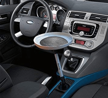 Portable Car Food Tray with Adjustable Swivel - Luxicro