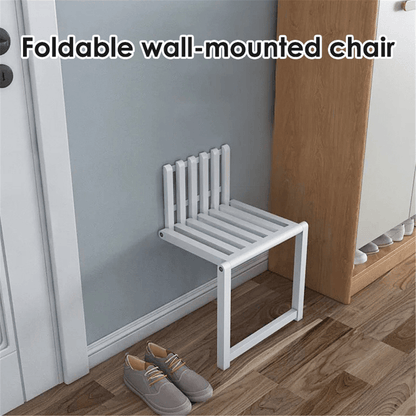 Compact Folding Wall Mounted Chair - Luxicro