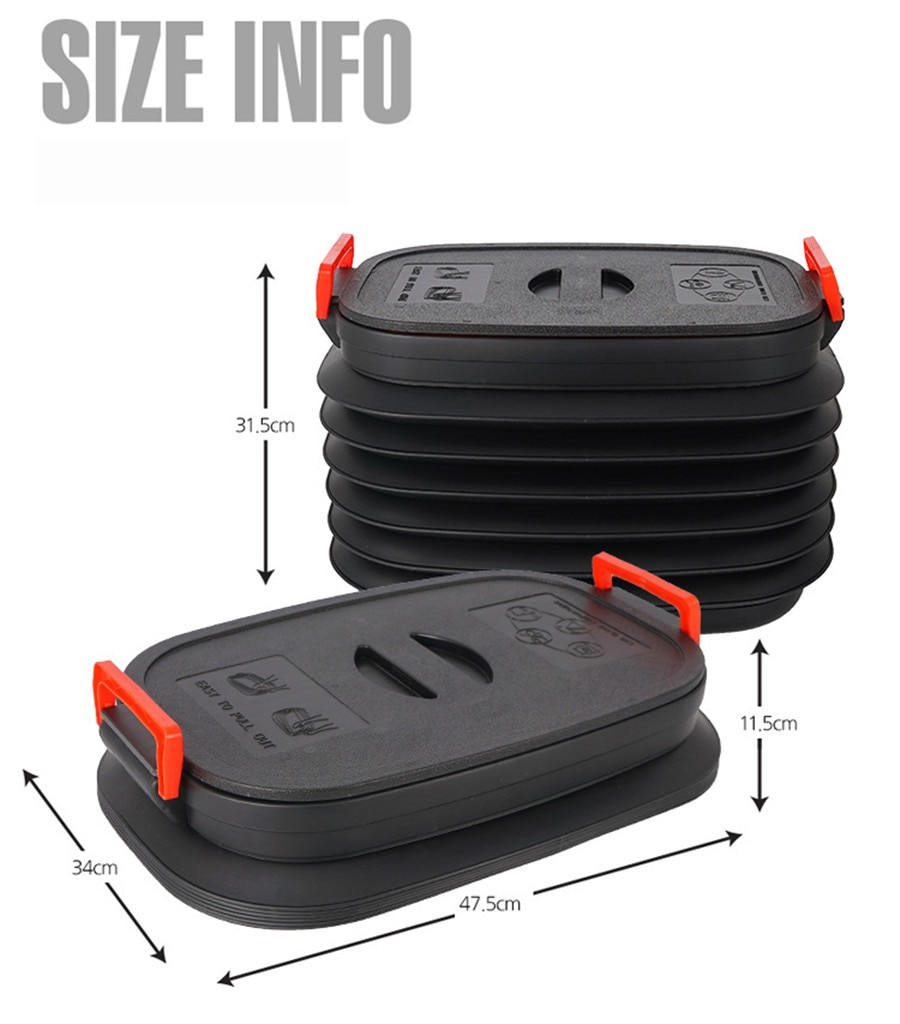 Foldable Large Waterproof Car Trunk Organizer Box