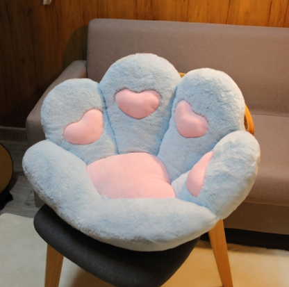 Colorful Cat Plush Throw Pillow