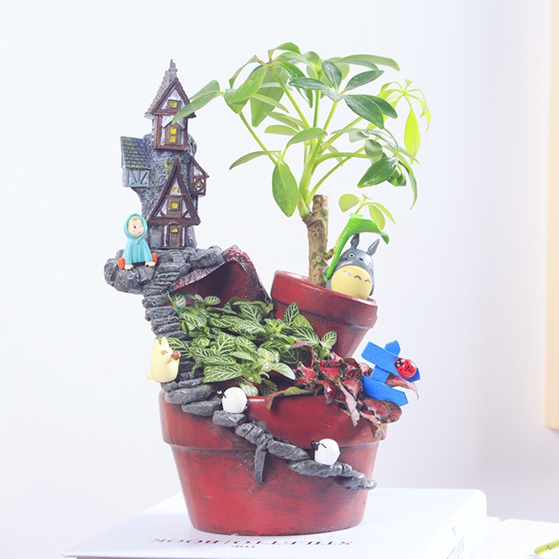 Vibrant Small Patio Flower Pot Planter - Luxicro
