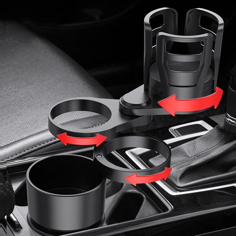 Flexible Auto Cup Holder Mount - Luxicro
