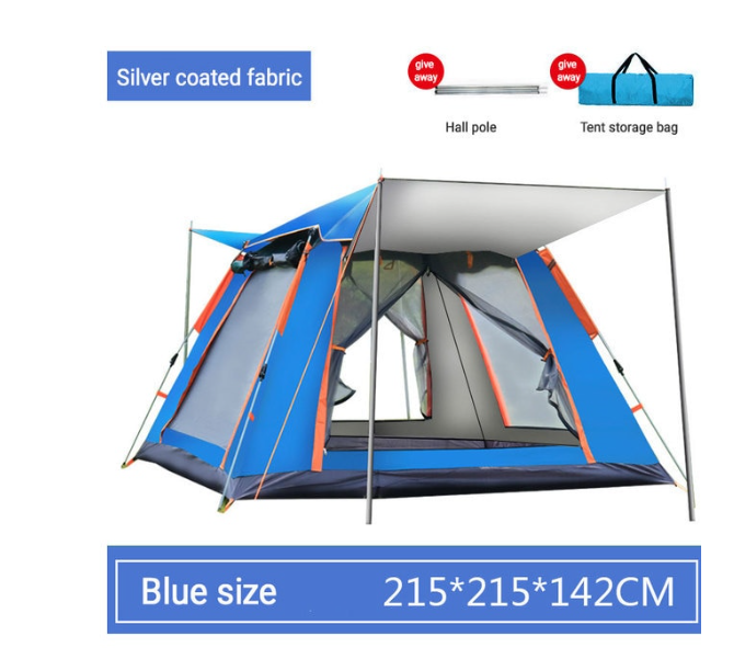 Spacious Quick Assembly Large Camp Tent