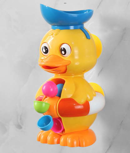 Colorful Quacking Duck Bathtub Toy