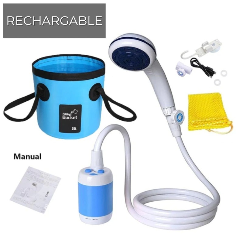 Portable Outdoor Solar Shower System