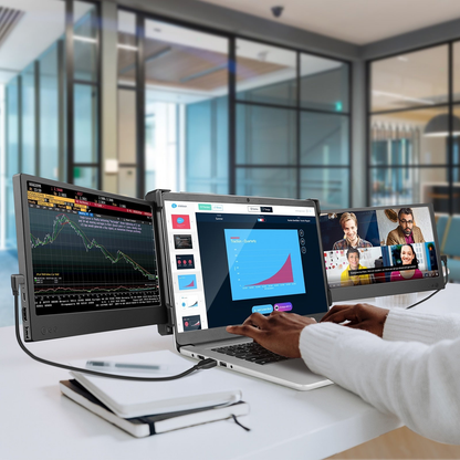 Portable Laptop Monitor Extender - Luxicro