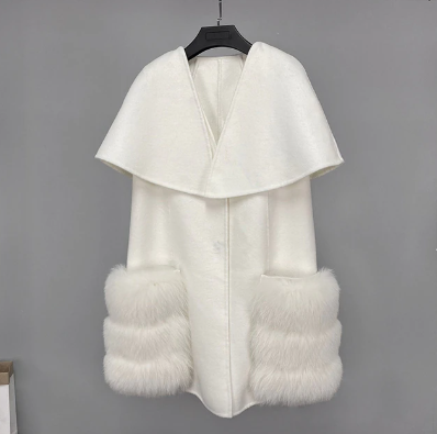 Plush Faux Fur Cozy Sweatshirt