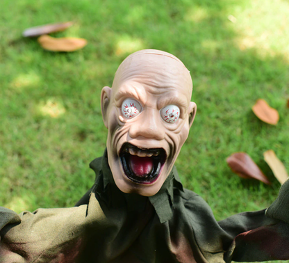 Scary Animated Zombie Lawn Halloween Decoration