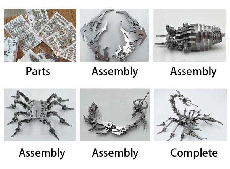 Cool 3D Scorpion Puzzle Figure