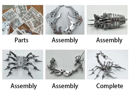 Cool 3D Scorpion Puzzle Figure