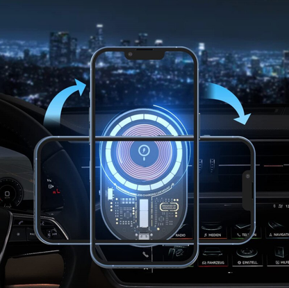 Easy Car Phone Wireless Charger Holder - Luxicro