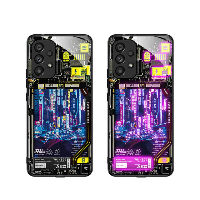Bright Nighttime Cell Phone Cases