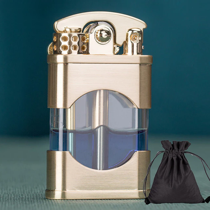 Slim Classic Silver Pocket Lighter