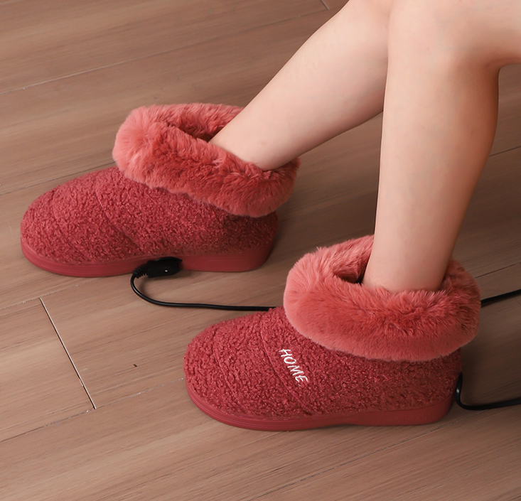 Cozy Battery Powered Heat Slippers
