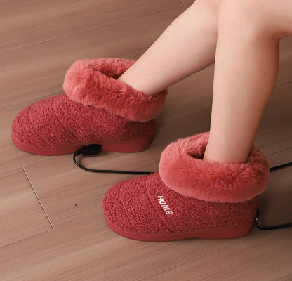 Cozy Battery Powered Heat Slippers