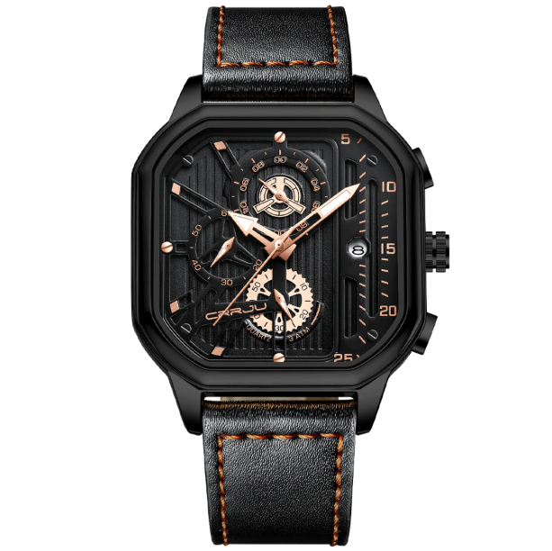 Timeless Design Water Resistant Quartz Watch