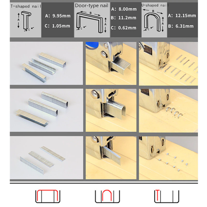 Small Simple Desk Stapler Clipper