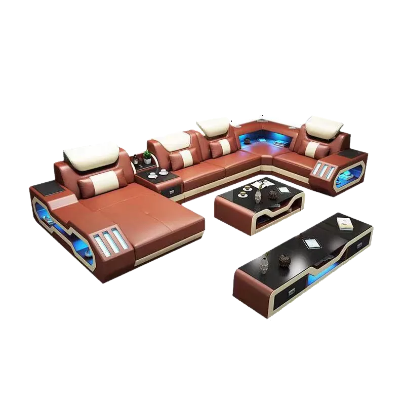 Spacious Premium Oversized Sectional Couch Set