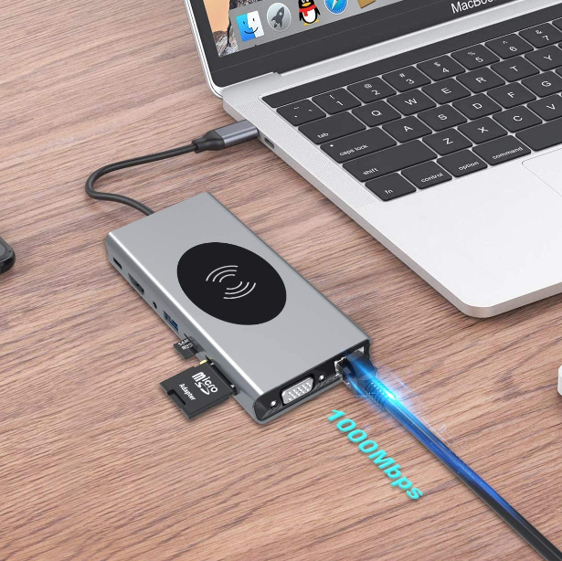 Fast 6-Port USB-C Charging Hub - Luxicro