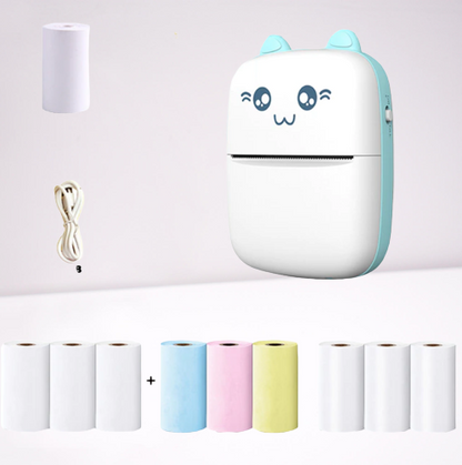Portable Animal Thermos Bluetooth Label Printer
