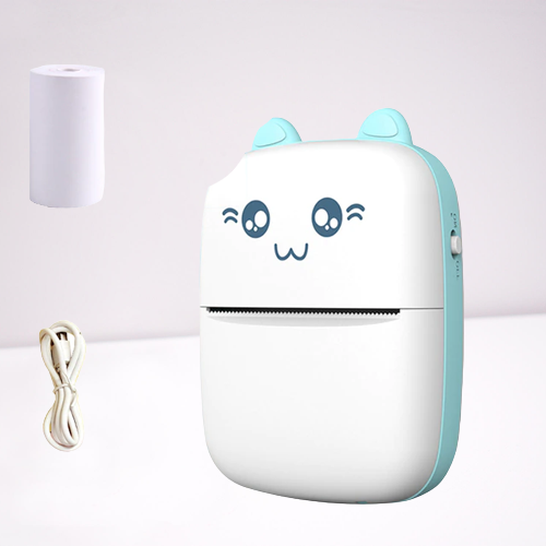 Portable Animal Thermos Bluetooth Label Printer