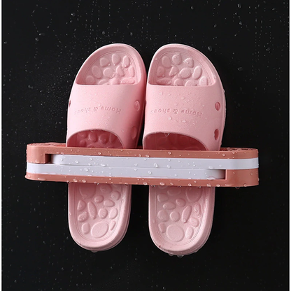 Foldable Wall Mount Shoe Organizer Rack