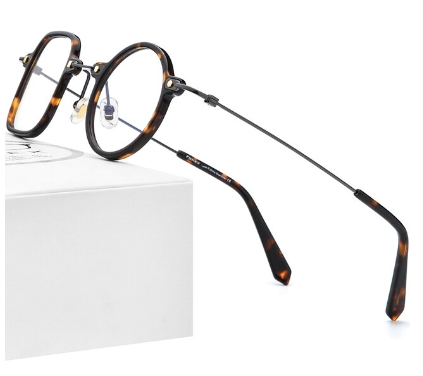 Unique Titanium Mens Nerd Glasses