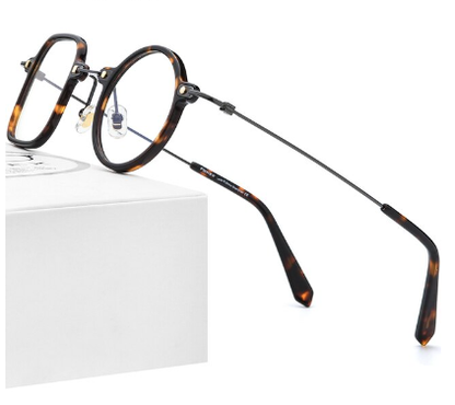 Unique Titanium Mens Nerd Glasses