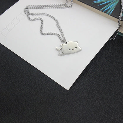 Cute Cat Charm Pendant Necklace