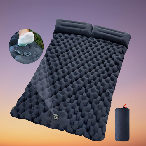 Soft Inflatable Camp Bed with Pillow - Luxicro