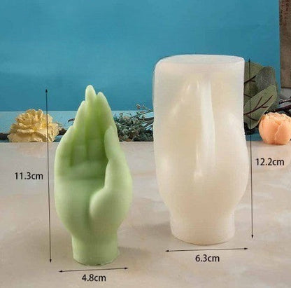 Fun Sarcastic Hand Gesture Candle Molds Kit