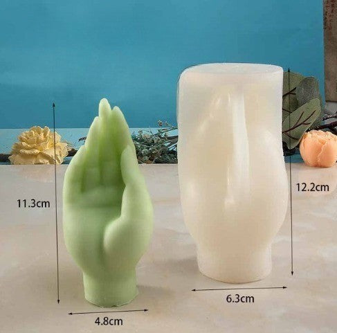 Quirky Hand Shape Creative Candle Molds