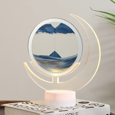 Soothing Moon LED Bedside Lamp