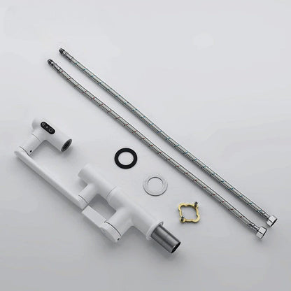 Sleek Hands-Free Single Handle Sink Faucet