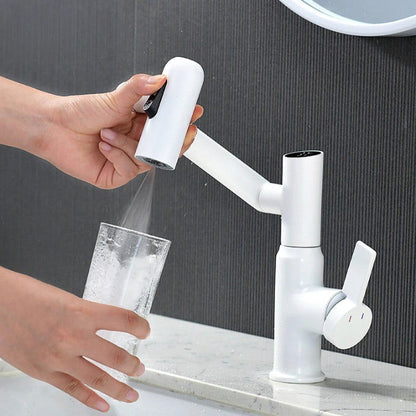 Sleek Hands-Free Single Handle Sink Faucet