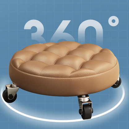Space Saving Metal Folding Storage Stool