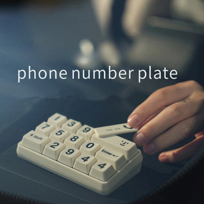 Wireless Parking Sensor Bluetooth Keyboard