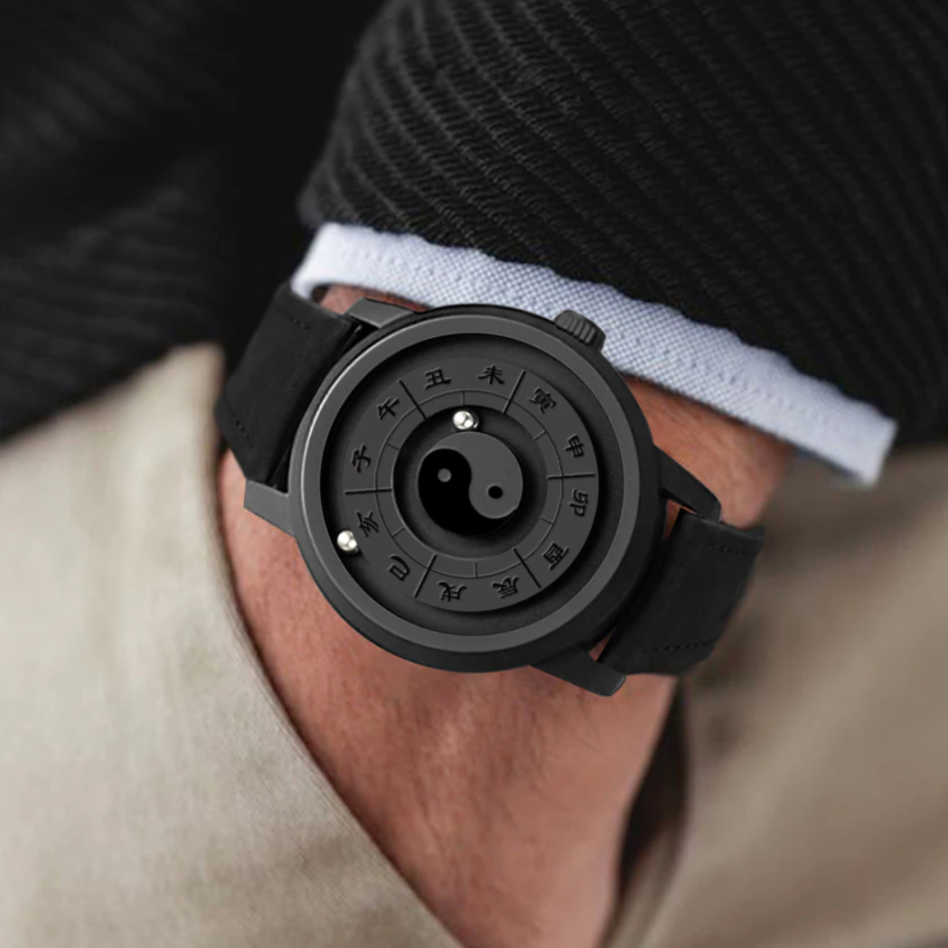 Stylish Automatic Brown Leather Wrist Watch - Luxicro