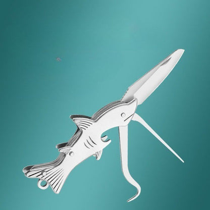 Compact Folding Knife Keychain Multitool - Luxicro