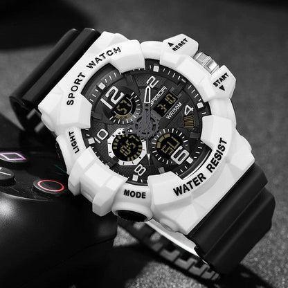 Rugged Water Resistant Outdoor Digital Watch