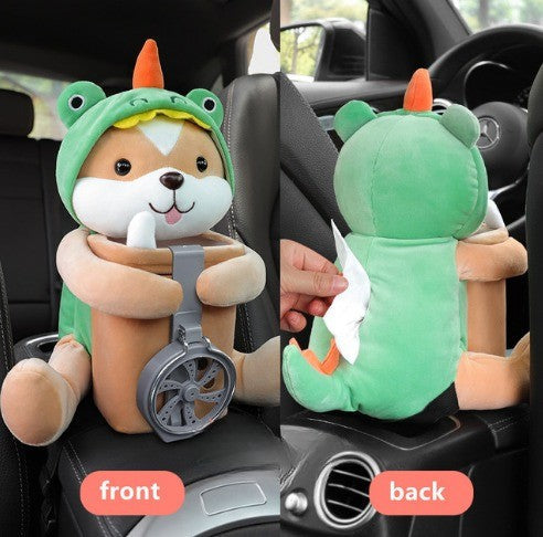 Cute Plush Toy Tissue Box