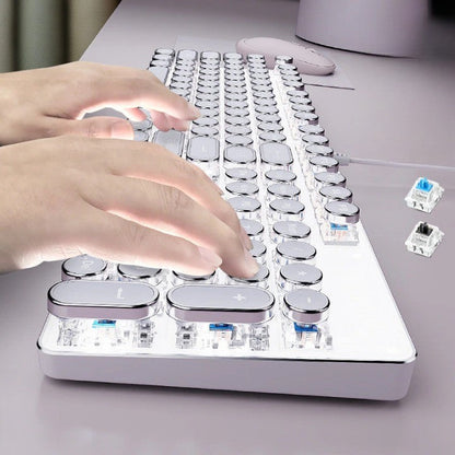 Classic Retro Clicky Computer Keyboard