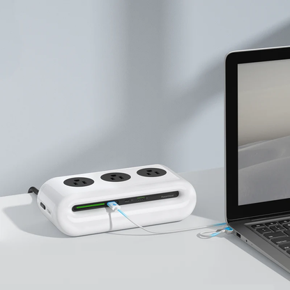 Compact USB Power Strip Charging Station